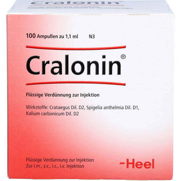 Heel Cralonin flüssige Verdünnung, 100 St. Ampullen
