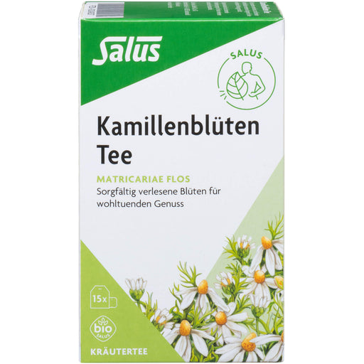 Salus Kamillenblüten Bio Tee Matricariae flos, 15 St. Filterbeutel