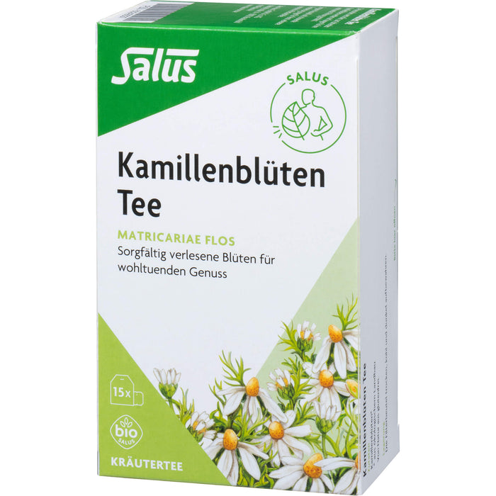 Salus Kamillenblüten Bio Tee Matricariae flos, 15 St. Filterbeutel