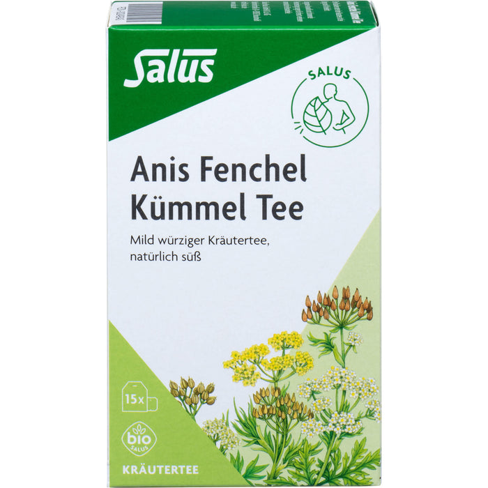 Salus Anis Fenchel Kümmel Tee, 15 St. Filterbeutel