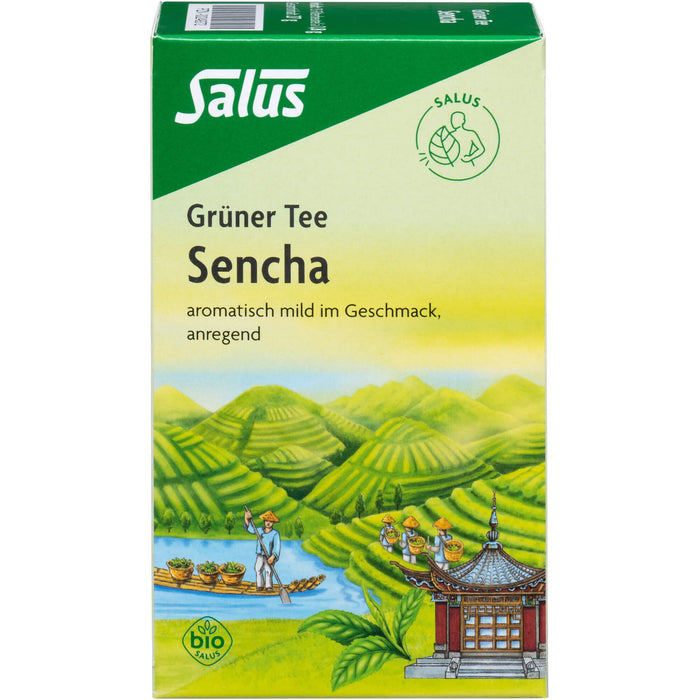Salus Grüner Tee Sencha, 15 St. Filterbeutel
