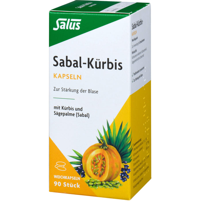 Sabal-Kürbis-Kapseln Salus, 90 pc Capsules