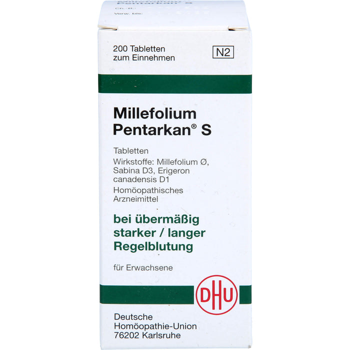 Millefolium Pentarkan  S Tabletten, 200 St. Tabletten