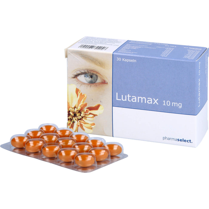 Lutamax 10 mg Kapseln bei altersbedingter Makuladegeneration, 30 pcs. Capsules
