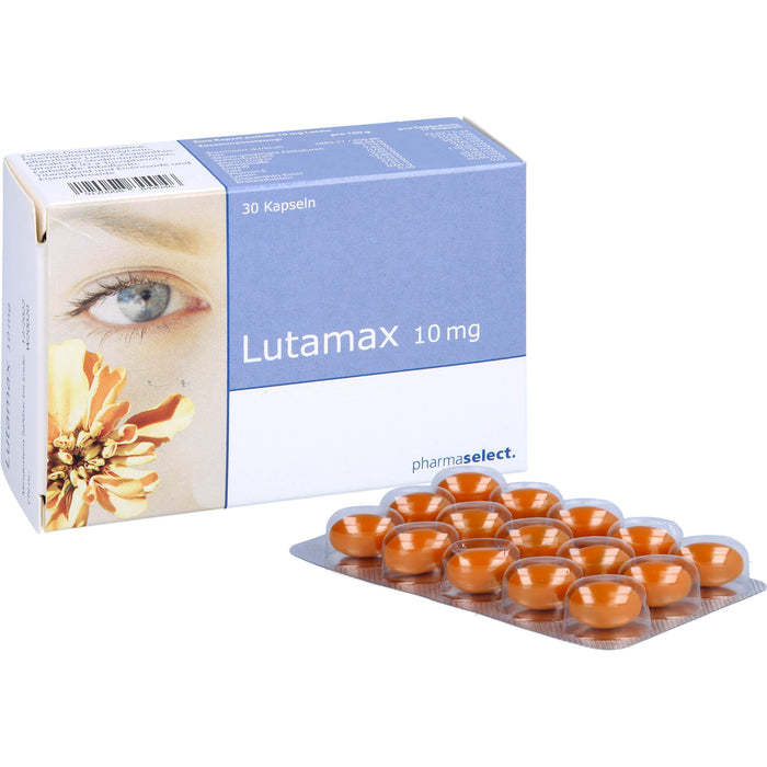 Lutamax 10 mg Kapseln bei altersbedingter Makuladegeneration, 30 St. Kapseln