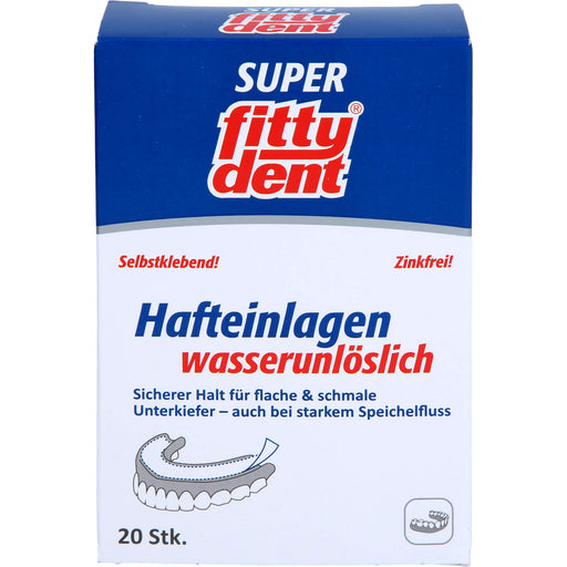Fittydent Super Haftkleber Einlagen, 20 St 
