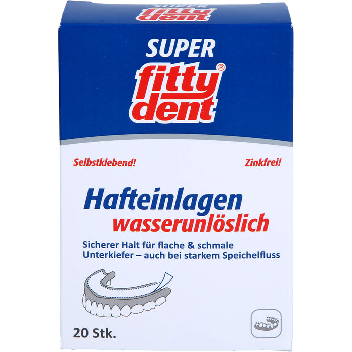 Fittydent Super Haftkleber Einlagen, 20 St 