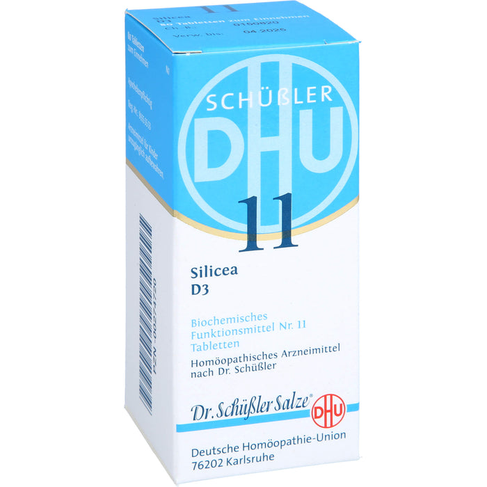 DHU Schüßler-Salz Nr. 11 Silicea D3 Tabletten, 80 St. Tabletten