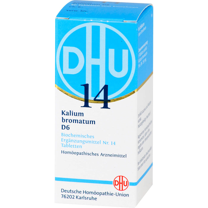 DHU Schüßler-Salz Nr. 14 Kalium bromatum D6 Tabletten, 80 pcs. Tablets