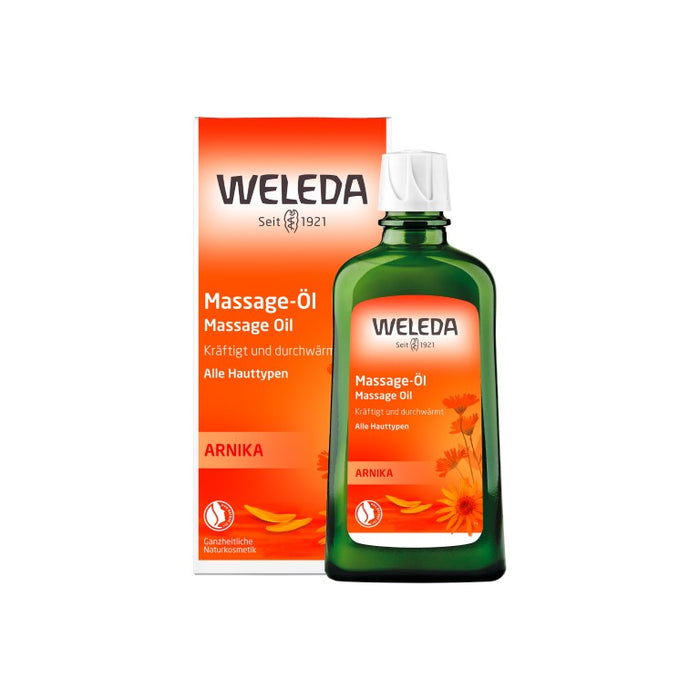 WELEDA Arnika Massage-Öl, 200 ml Huile