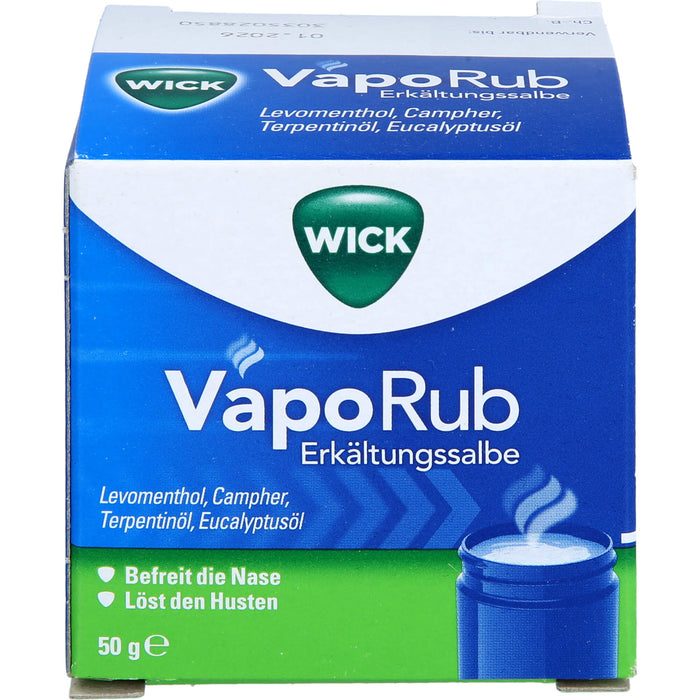 WICK VapoRup Erkältungssalbe, 50 g Ointment