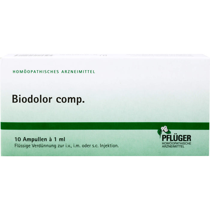 Pflüger Biodolor comp. flüssige Verdünnung bei Kopfschmerzen, 10 ml Lösung