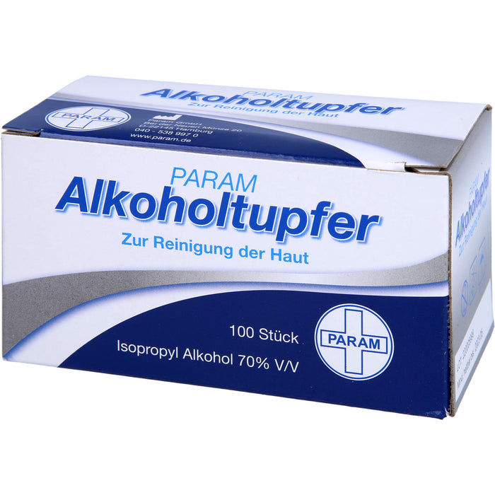 Alkoholtupfer PARAM, 100 pcs. Swab