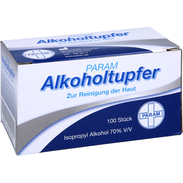 Alkoholtupfer PARAM, 100 pcs. Swab