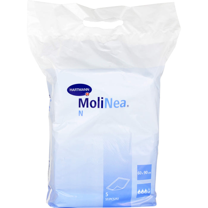 MoliNea N 20L 60 X 90 cm Krankenunterlagen, 5 pcs. underpads