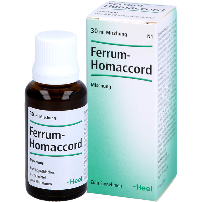 Ferrum-Homaccord Tropfen, 30 ml Solution