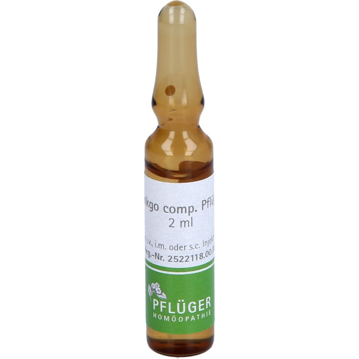 Pflüger Ginkgo comp. flüssige Verdünnung, 10 St. Ampullen