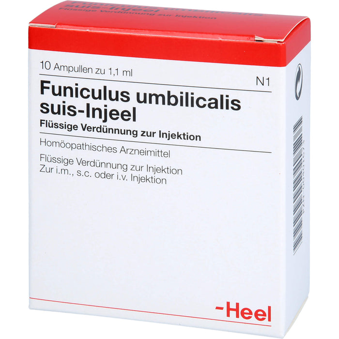 Funiculus umbilicalis suis-Injeel Inj.-Lsg., 10 pc Ampoules