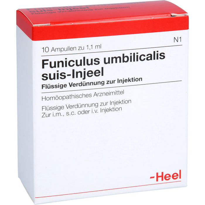 Funiculus umbilicalis suis-Injeel Inj.-Lsg., 10 pc Ampoules