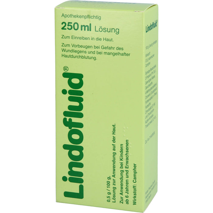 Lindofluid Lösung bei Gefahr des Wundliegens sowie mangelhafter Hautdurchblutung, 250 ml Solution
