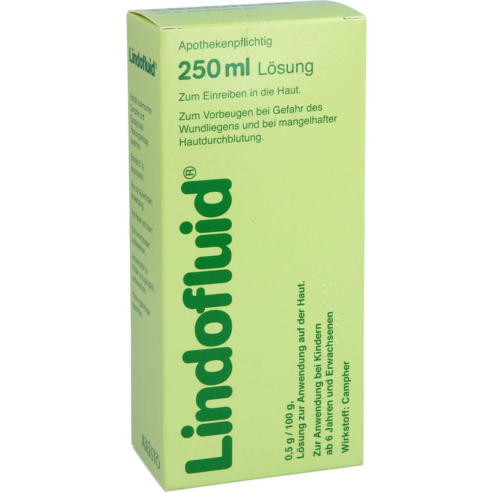Lindofluid Lösung bei Gefahr des Wundliegens sowie mangelhafter Hautdurchblutung, 250 ml Solution