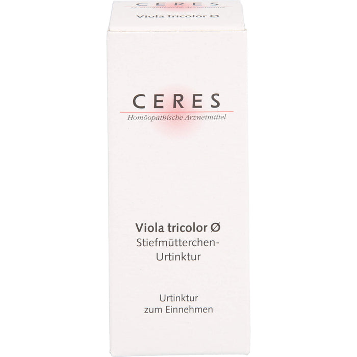 CERES Viola tricolor Urtinktur, 20 ml Lösung