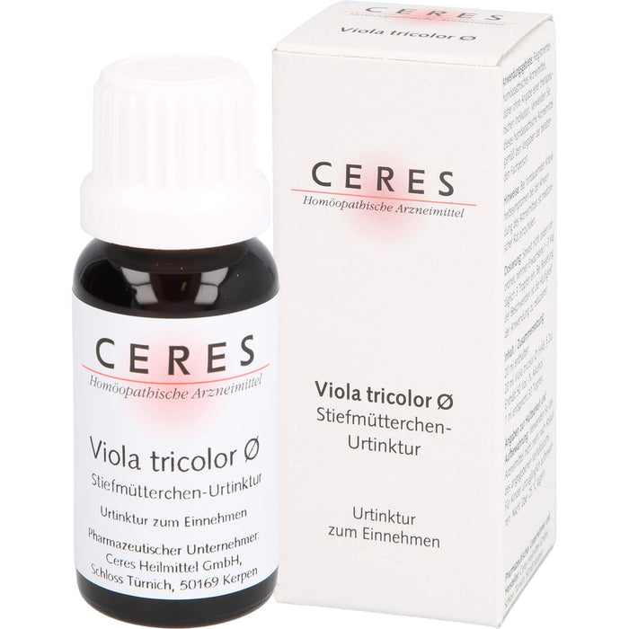 CERES Viola tricolor Urtinktur, 20 ml Lösung