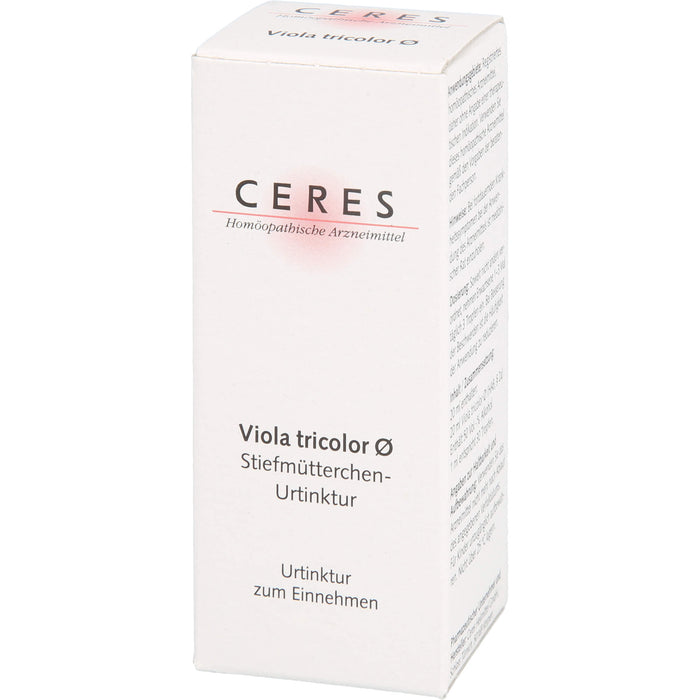 CERES Viola tricolor Urtinktur, 20 ml Solution