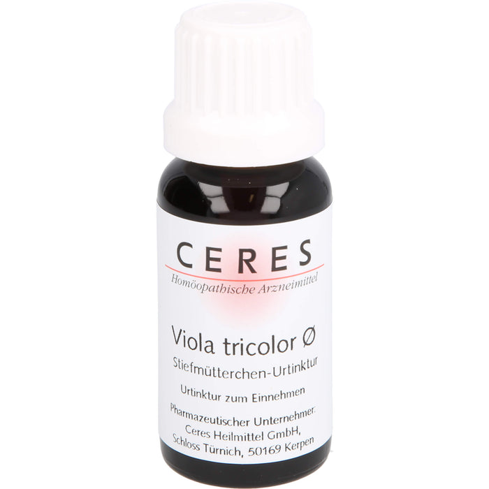 CERES Viola tricolor Urtinktur, 20 ml Solution