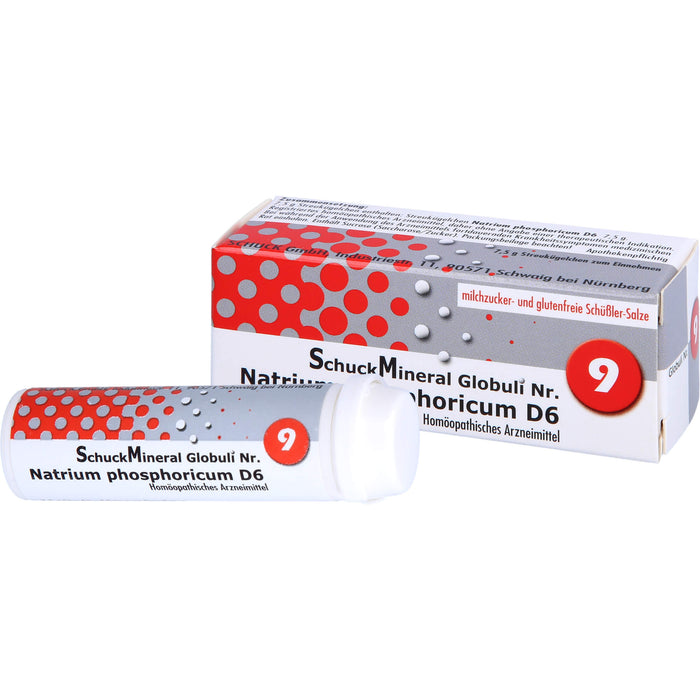 Schuckmineral Globuli 9 Natrium phosphoricum D6, 7.5 g GLO