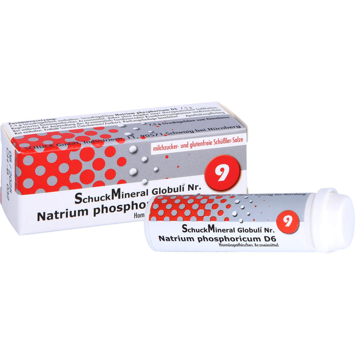 Schuckmineral Globuli 9 Natrium phosphoricum D6, 7.5 g GLO