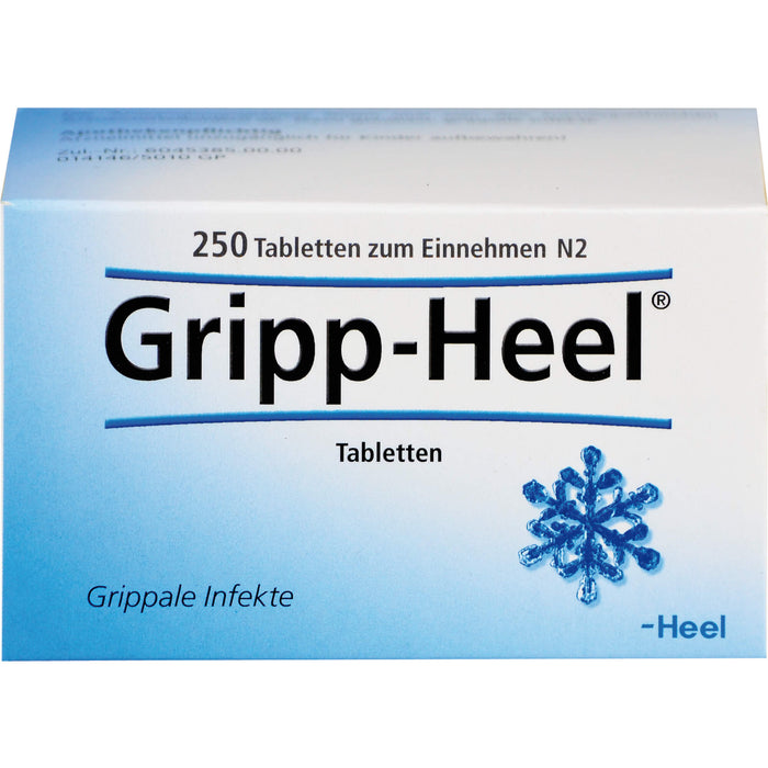 Gripp-Heel Tabletten bei grippalen Infekten, 250 pc Tablettes