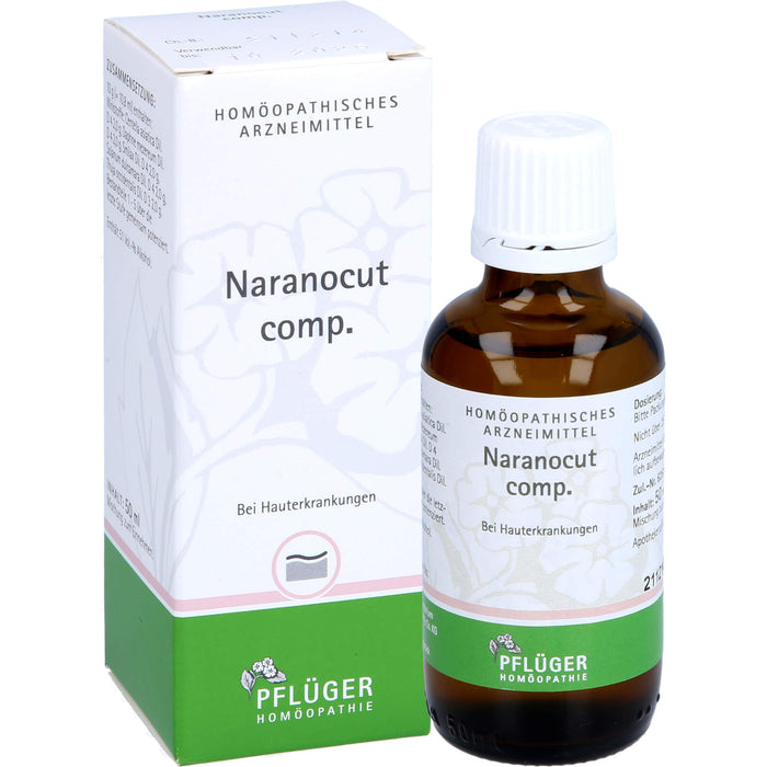 Pflüger Naranocut comp. Tropfen bei Hauterkrankungen, 50 ml Solution