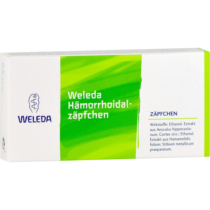 WELEDA Hämorrhoidalzäpfchen, 10 St. Zäpfchen