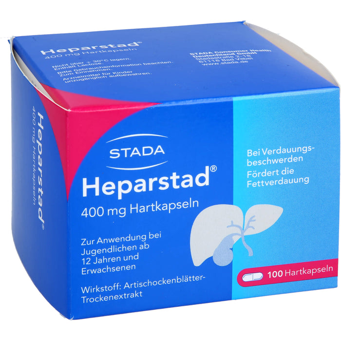 Heparstad  400 mg Hartkapseln, 100 St. Kapseln