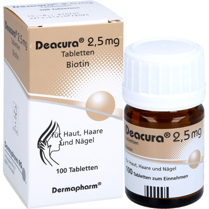 Deacura® 2,5 mg, Tabletten, 100 St TAB