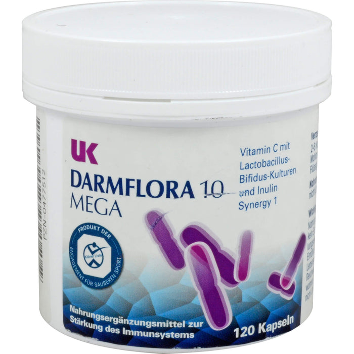 UK Darmflora 10 Mega Kapseln für ein stabiles Immunsystem, 120 pcs. Capsules
