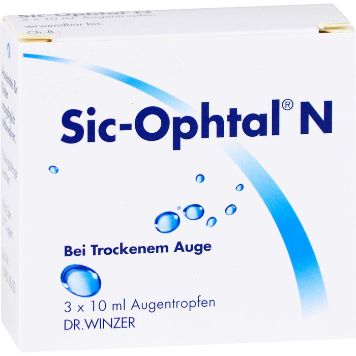 Sic-Ophtal N Augentropfen bei trockenen Augen, 30 ml Solution