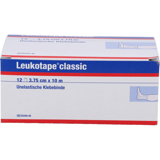 LEUKOTAPE CLASSIC 3,75cmx10m, 12 St VER