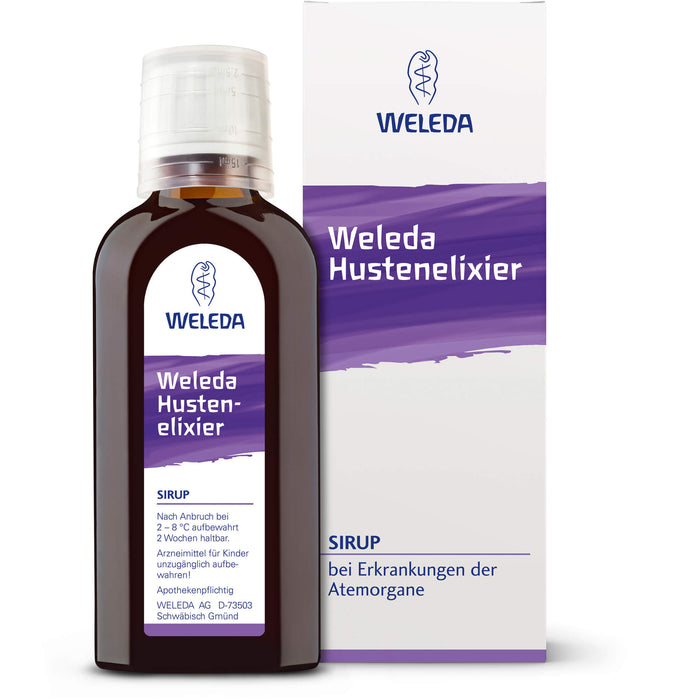 WELEDA Hustenelixier, Sirup, 100 ml Solution