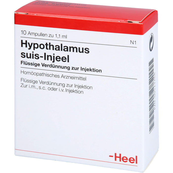 Heel Hypothalamus suis-Injeel flüssige Verdünnung, 10 pcs. Ampoules