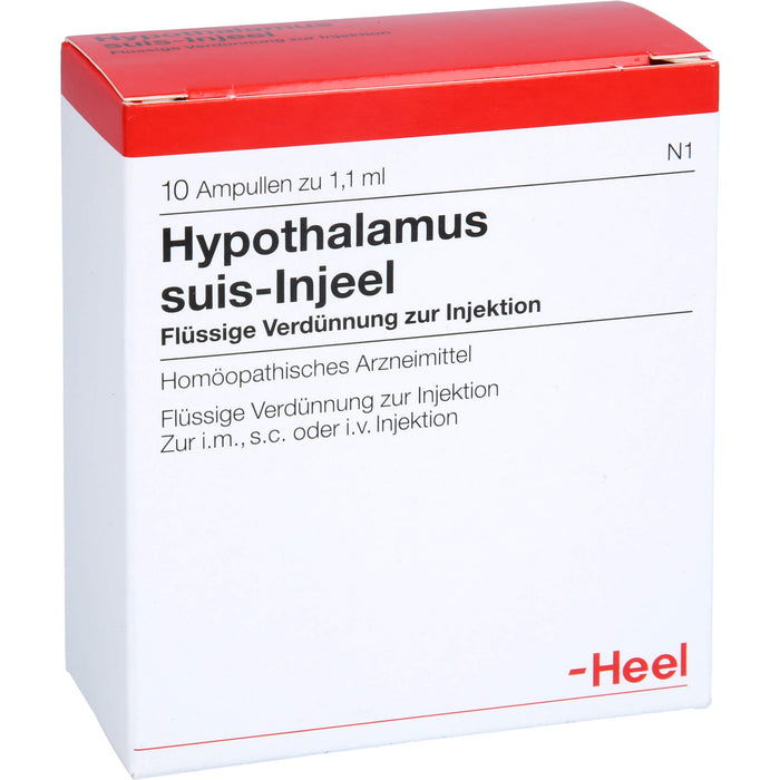 Hypothalamus suis-Injeel Inj.-Lsg., 10 pcs. Ampoules