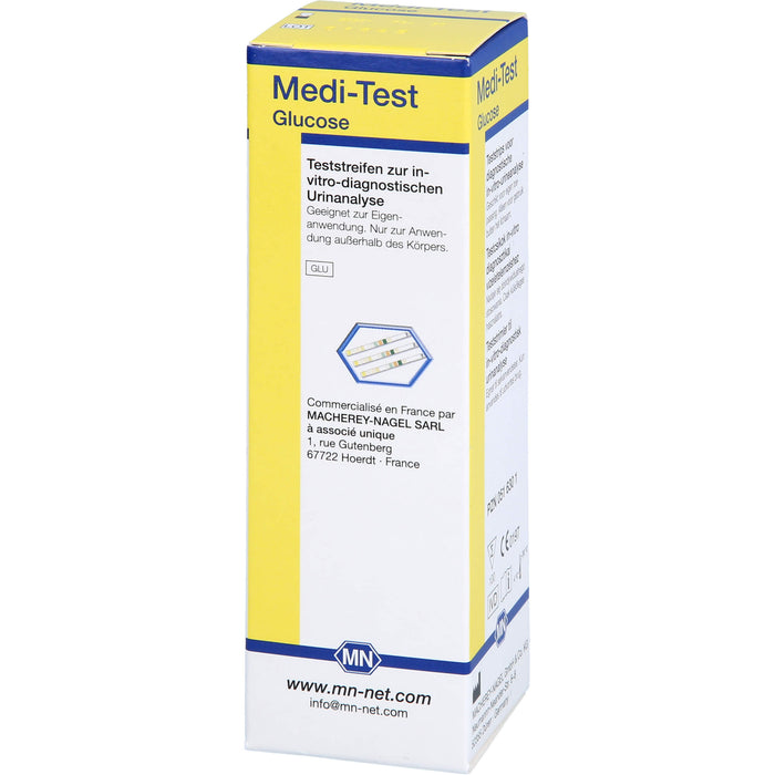 Medi-Test Glucose Urin-Teststreifen, 100 pcs. Test strips