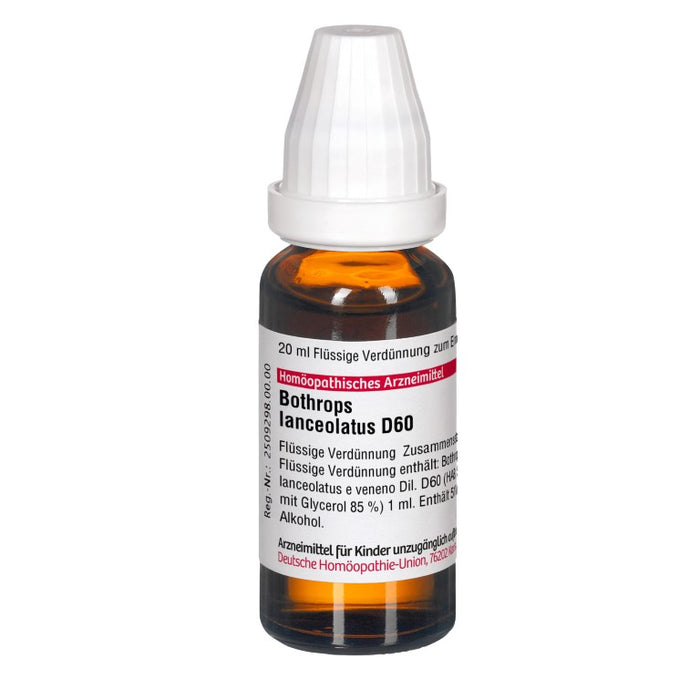 Bothrops lanceolatus D60 DHU Dilution, 20 ml Solution