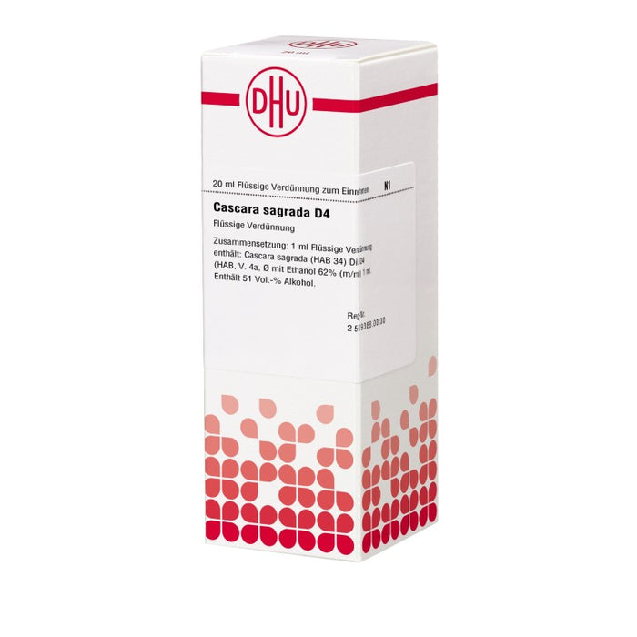 Cascara sagrada DHU D4 Dilution, 20 ml Solution