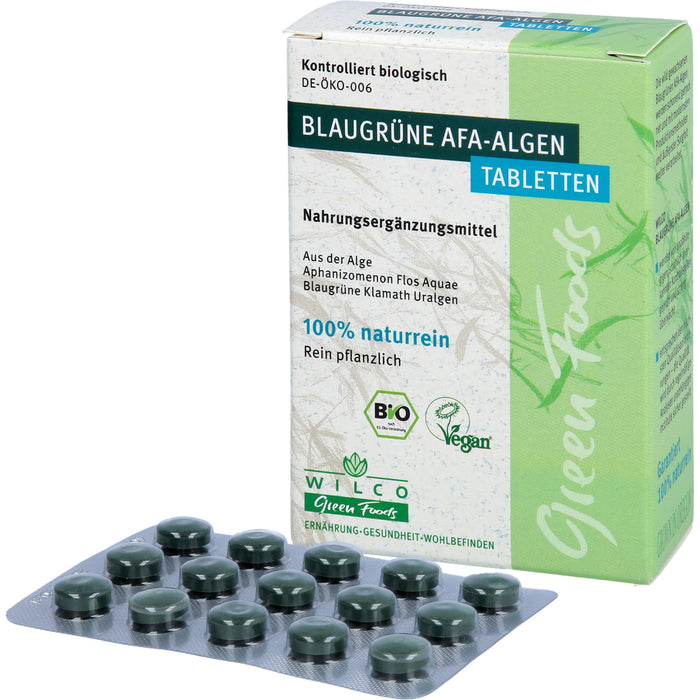 Wilco Blaugrüne AFA-Algen Tabletten, 60 pc Tablettes