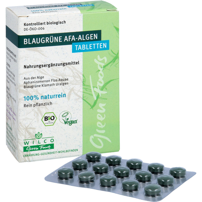 Wilco Blaugrüne AFA-Algen Tabletten, 60 pc Tablettes