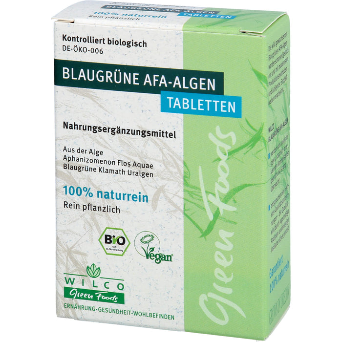 Wilco Blaugrüne AFA-Algen Tabletten, 60 pc Tablettes