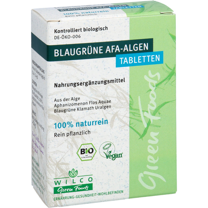 Wilco Blaugrüne AFA-Algen Tabletten, 60 pc Tablettes