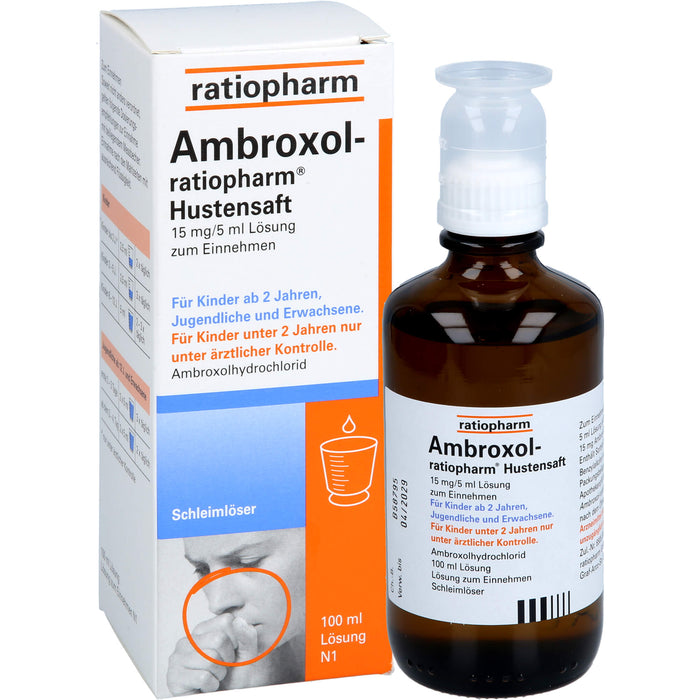 Ambroxol-ratiopharm Hustensaft, 100 ml Solution